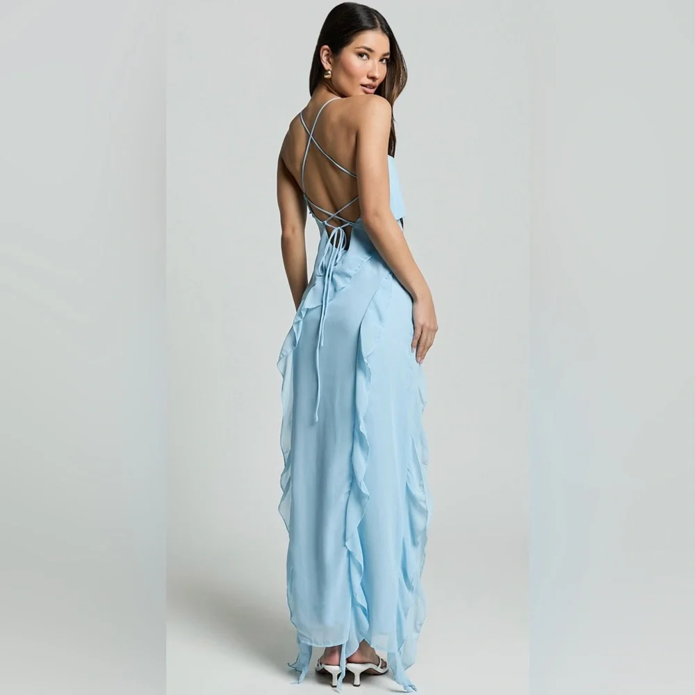Midi Ruffle Dress - Picture 3 of 7